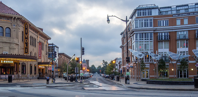 14th and Irving Street in Northwest D.C.