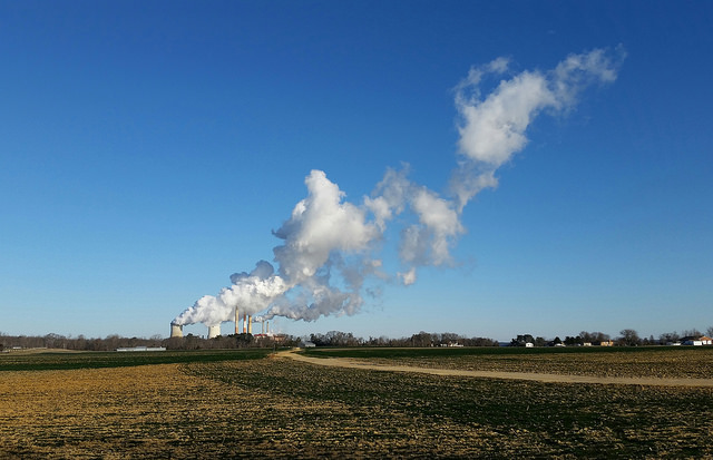 Chalk Point power plant, one of two power plants in Prince George's County currently.