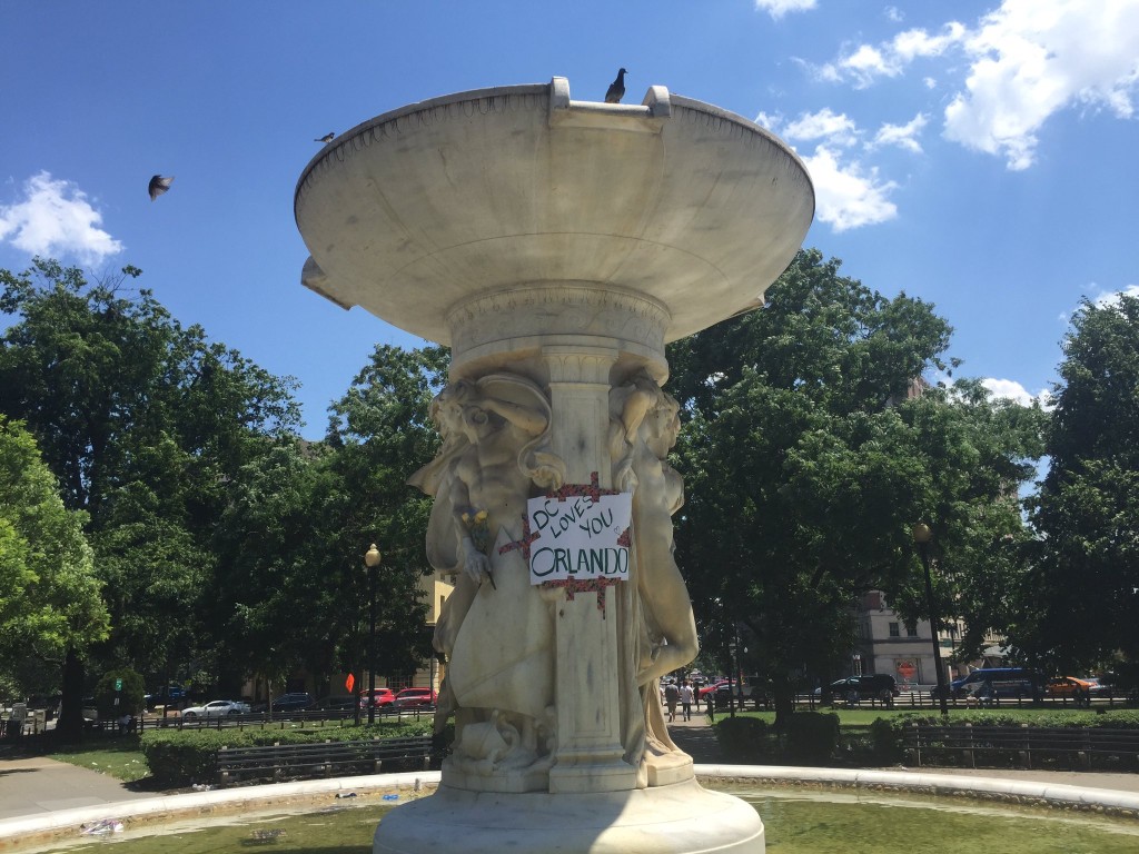 Dupont Circle in NW Washington on Sunday, June 12.