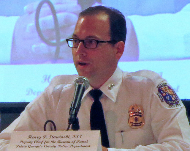 Prince George's County Police Chief Henry P. Stawinski III.