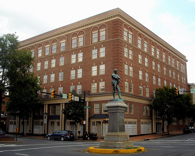 The "Appomattox" statue in Alexandria, Va.