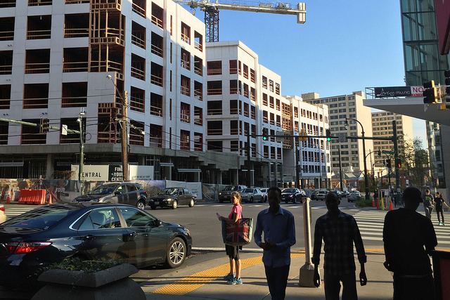 Construction in Silver Spring, Md.