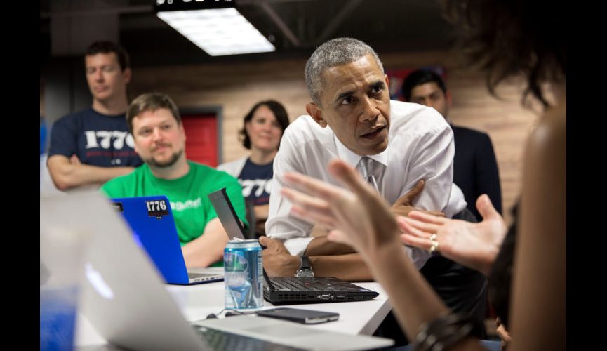 D.C.&#8217;s Tech Scene Meets POTUS