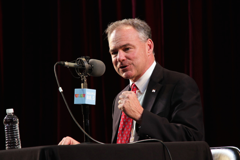 Virginia Senator Tim Kaine in 2015.