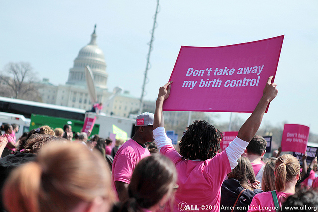 A rally for Planned Parenthood in 2011 in Washington, D.C.