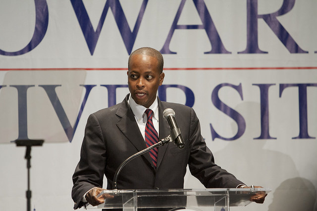 Howard University President Wayne Frederick