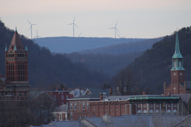 Cumberland, Md.'s skyline.