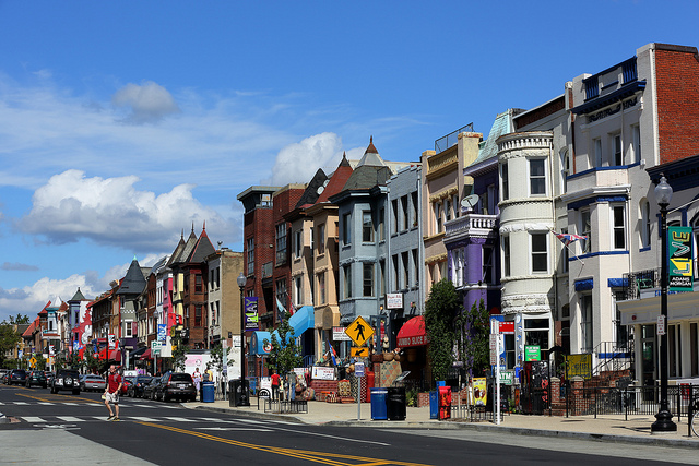 Could Adams Morgan's 18th Street always be this clear?