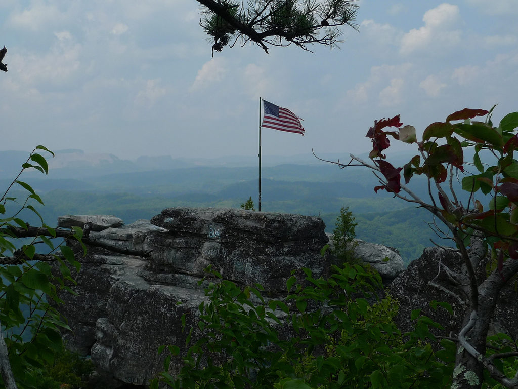 Flag Rock in Norton, Va.