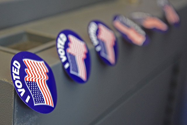 "I Voted" stickers