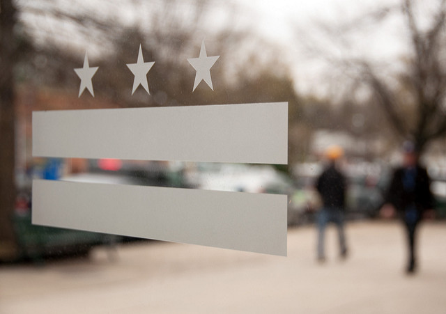 Washington, DC bus shelter