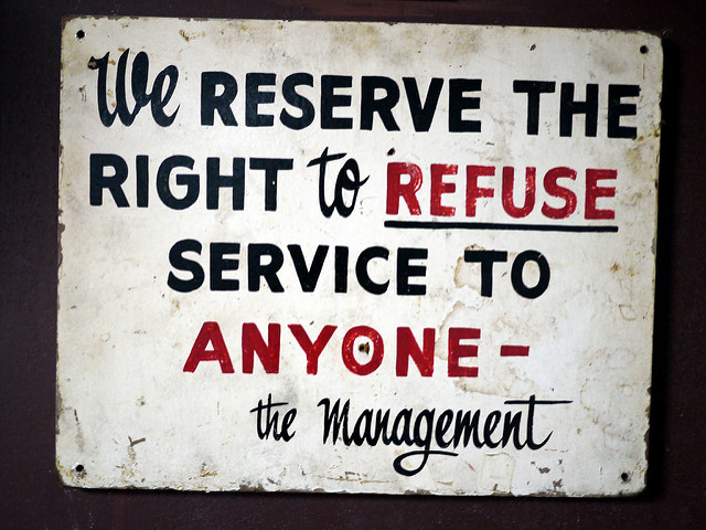 An old sign found in a converted factory in Pittsburgh. 