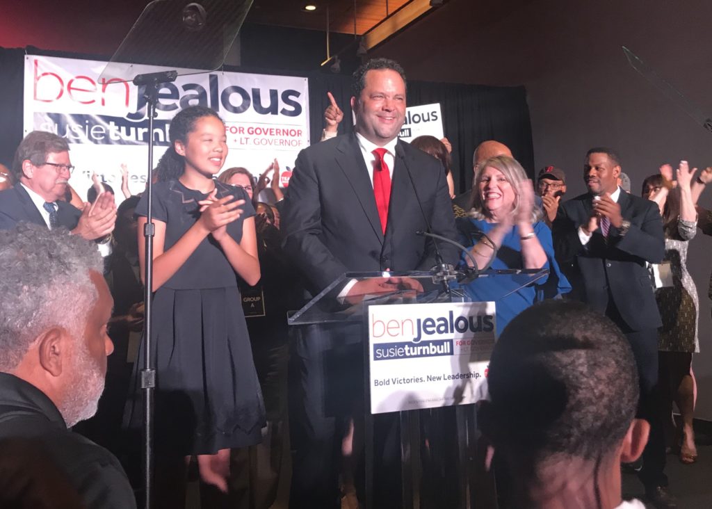 Ben Jealous victory party