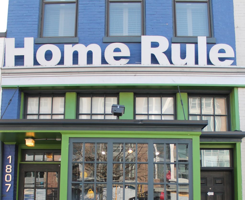 Home Rule on 14th Street shut its doors at the end of March.