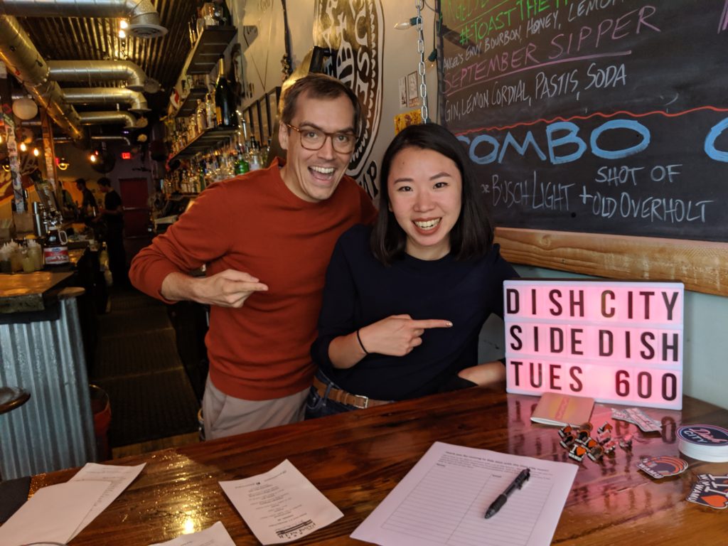 Ruth Tam and Patrick Fort co-host the podcast Dish City, which tells the stories of city change through D.C.'s iconic foods.