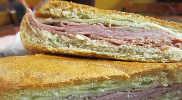 An authentic Cuban sandwich in Nashville, Tenn.
