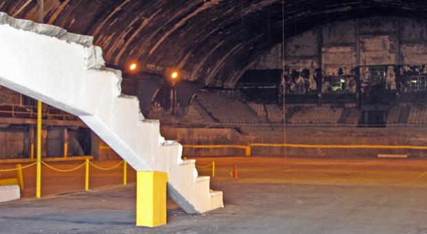 Inside Uline Arena on H Street, Washington, D.C.
