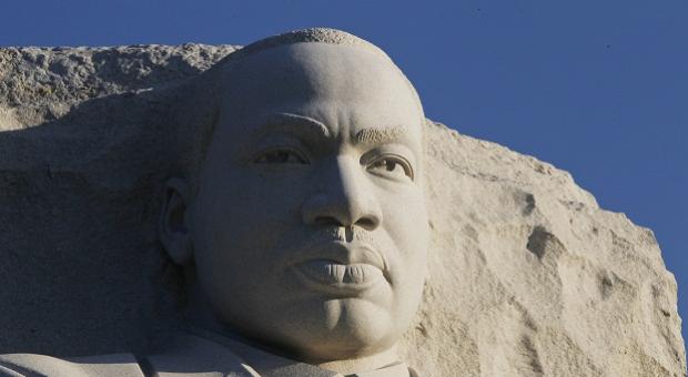 The Martin Luther King, Jr. Memorial is seen Monday, Aug. 22, 2011 in Washington, ahead of its dedication next weekend. 