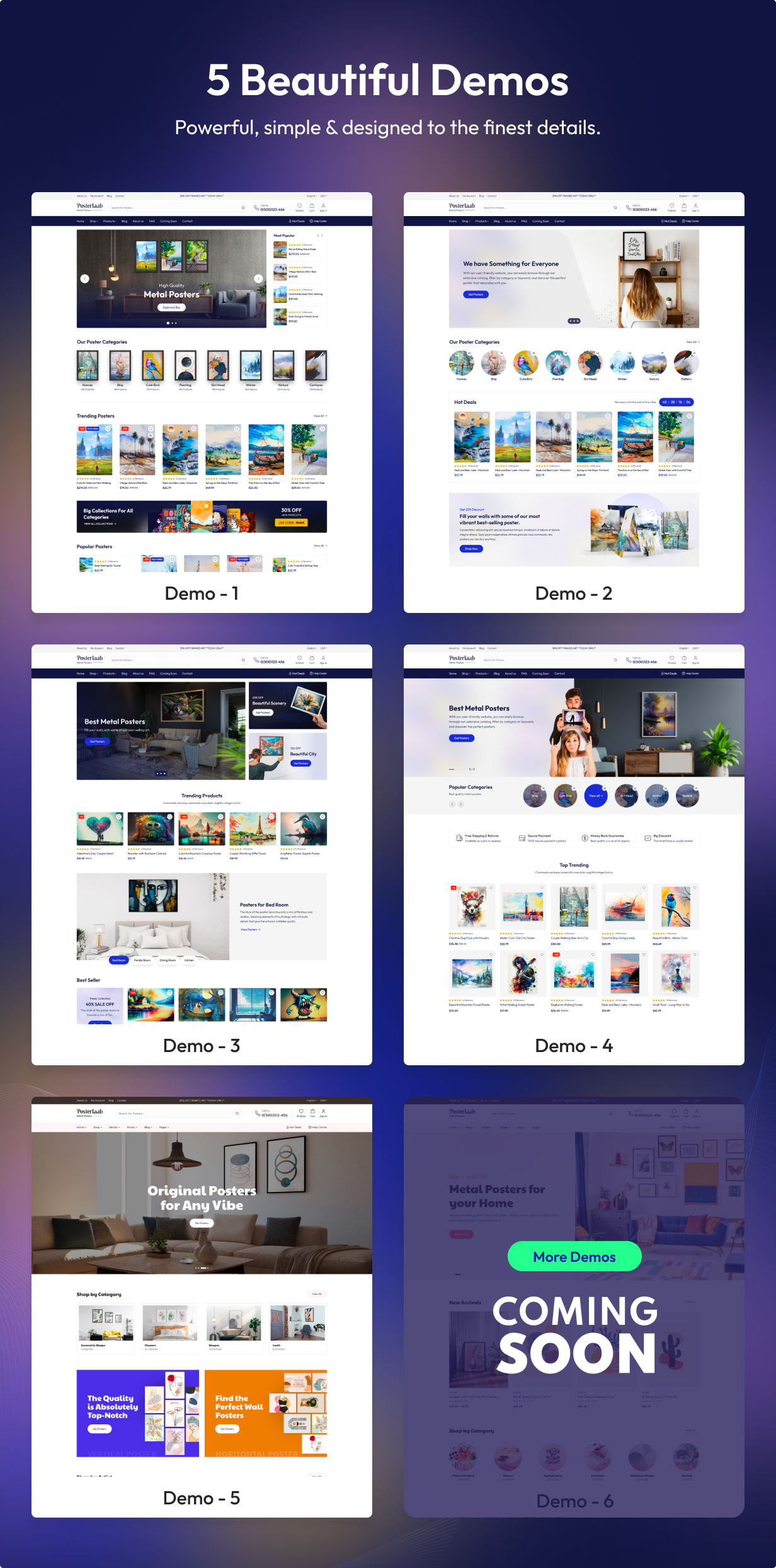 Posterlaab - Poster Selling WooCommerce Theme