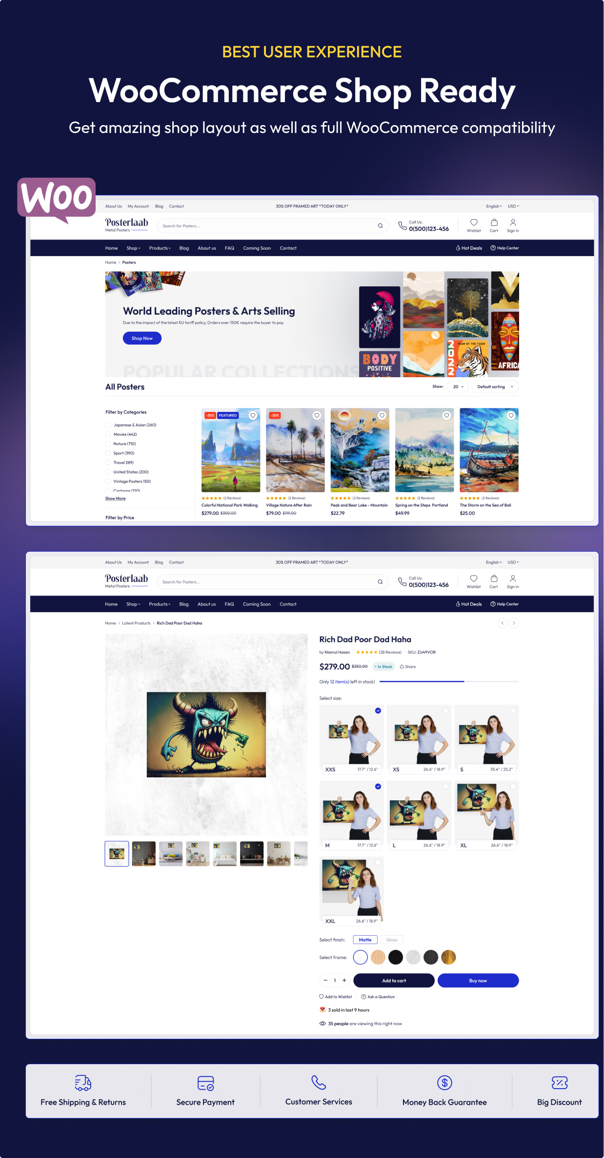 Posterlaab - Poster Selling WooCommerce Theme