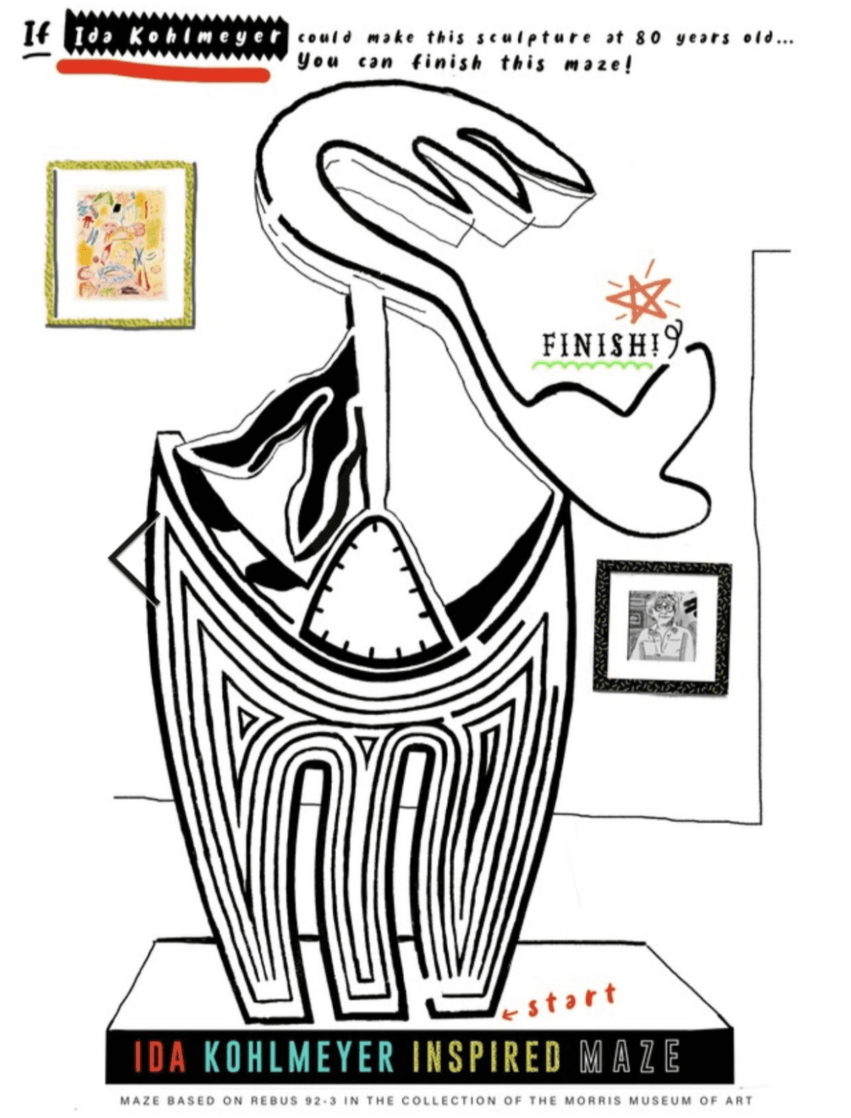 An Ida Kohlmeyer Sculpture Maze – Download it Now!