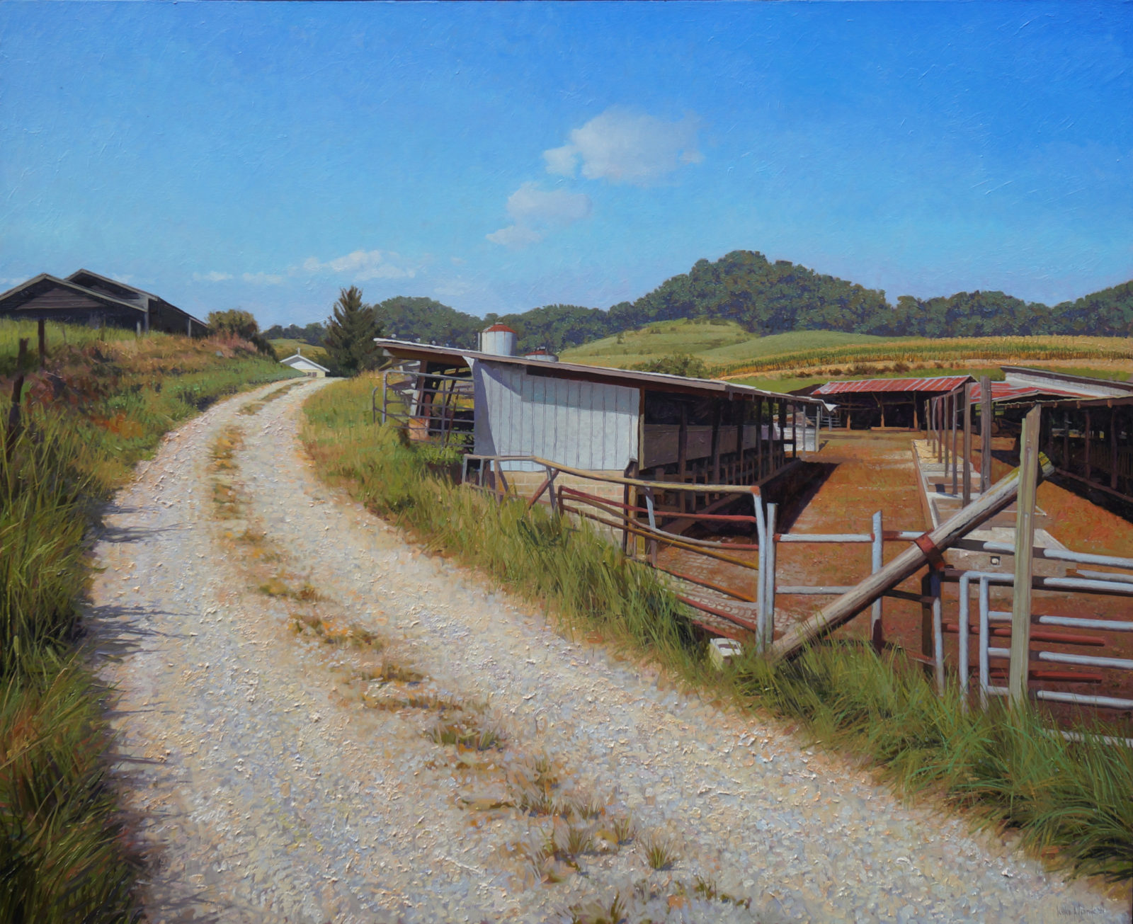 Immersed in the Seasons: Paintings by Luke Allsbrook