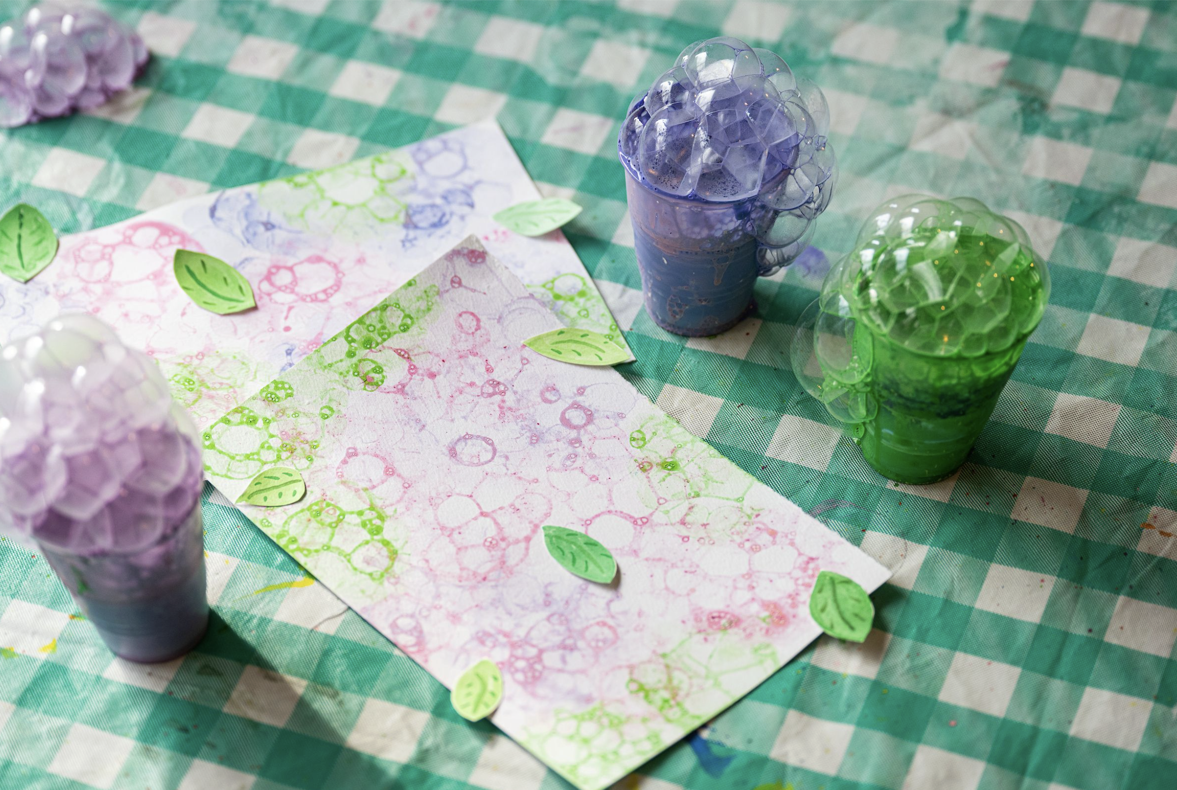 Create with Me! Bubbling Botanicals.