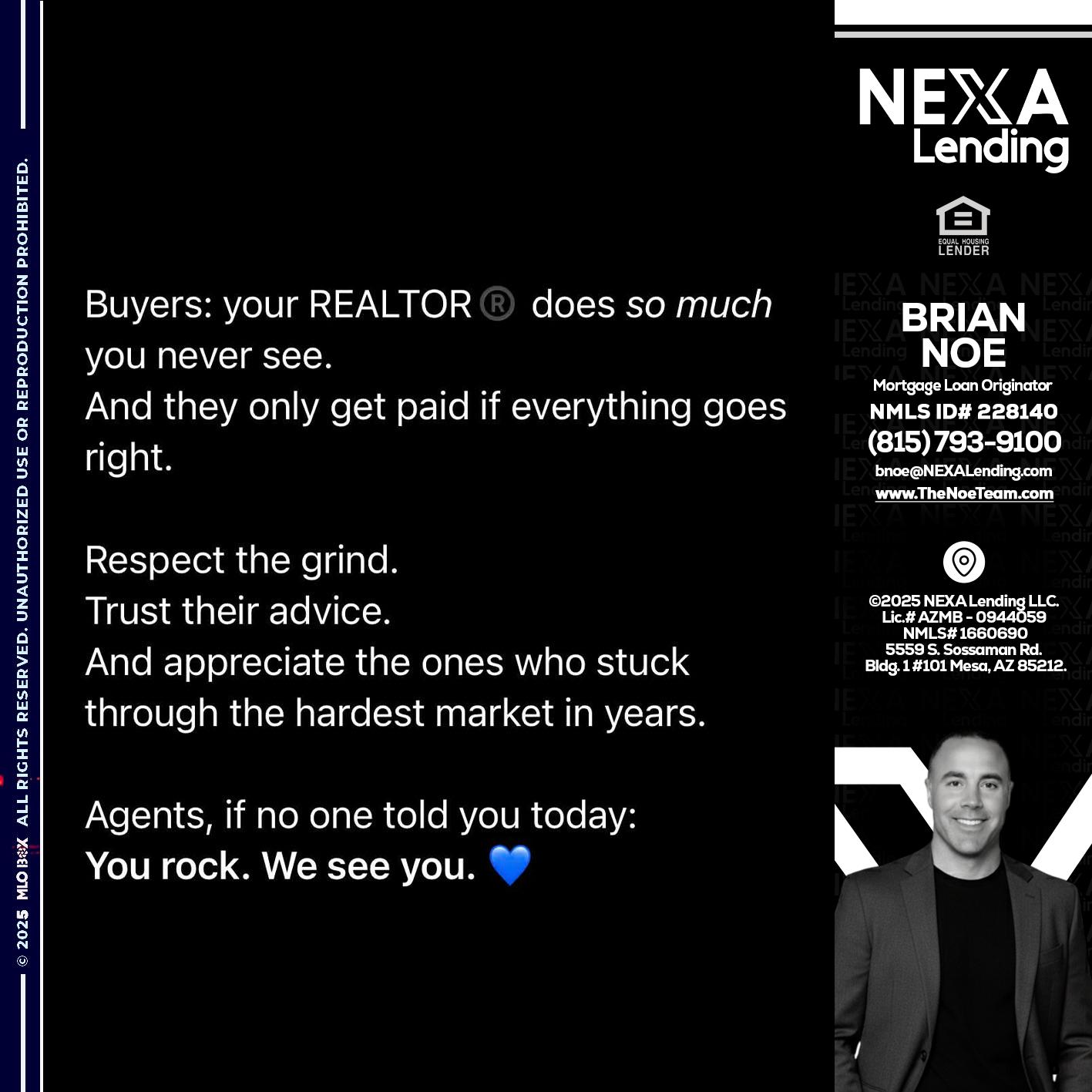 BUYERS - Brian Noe -Mortgage Loan Originator