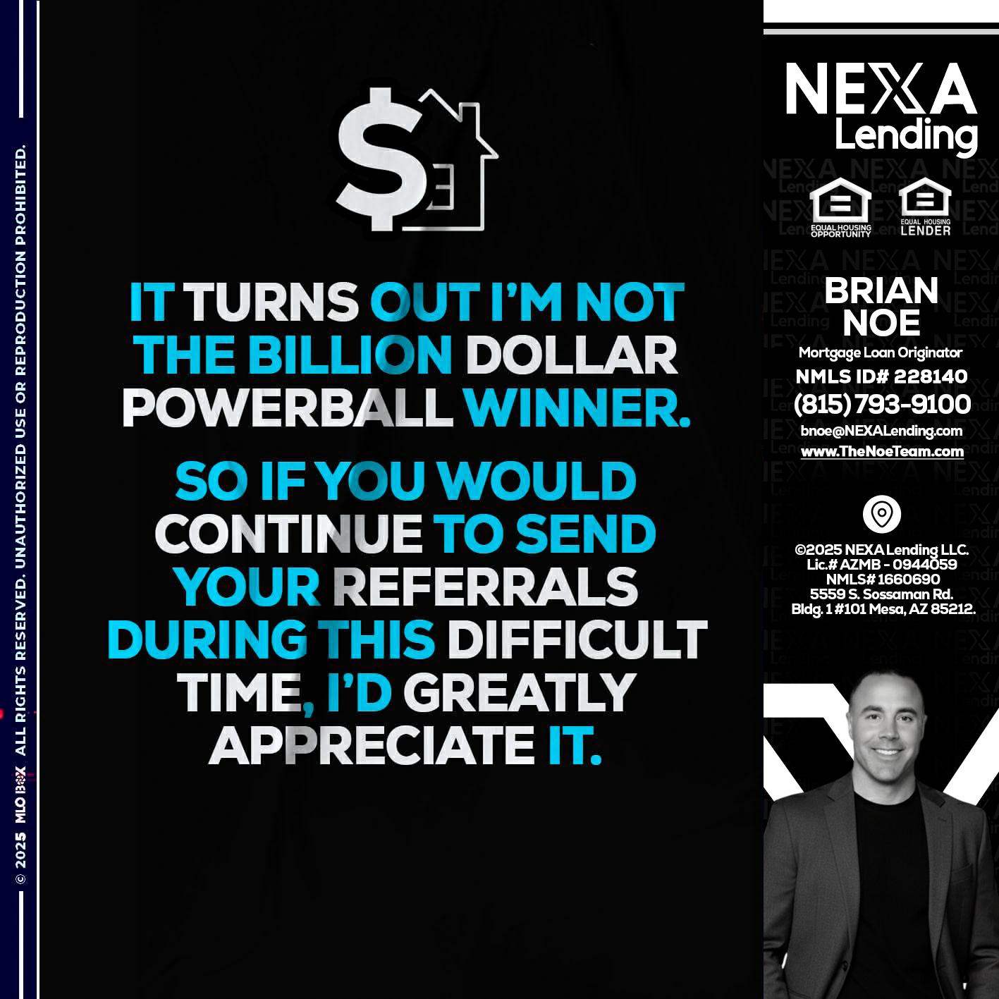 IT TURNS - Brian Noe -Mortgage Loan Originator