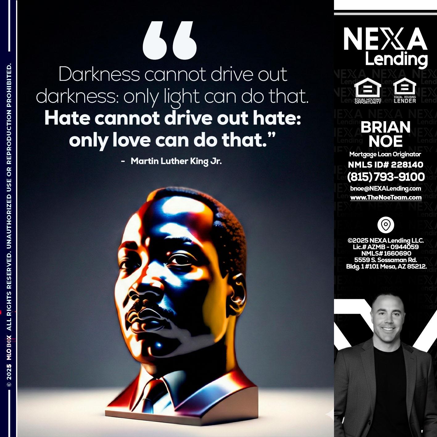 MLK 2026 - Brian Noe -Mortgage Loan Originator