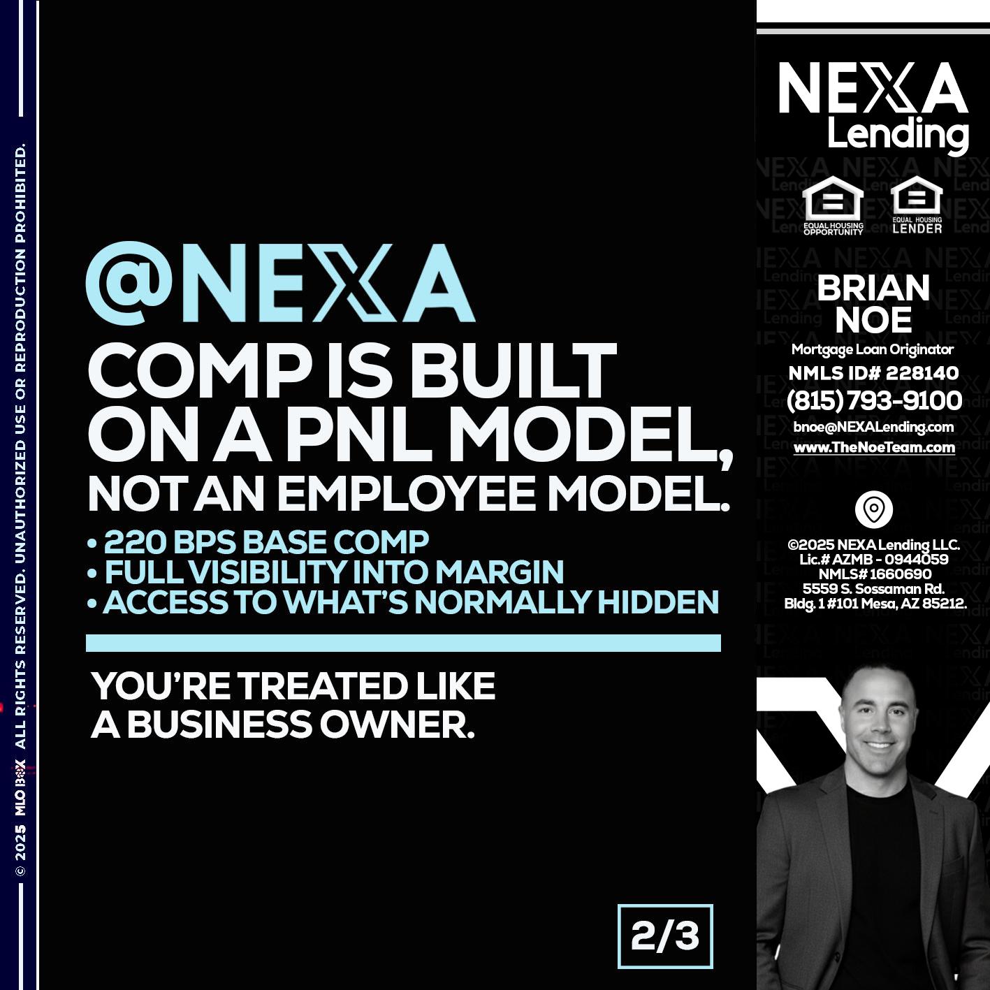 2 OF 3 - Brian Noe -Mortgage Loan Originator