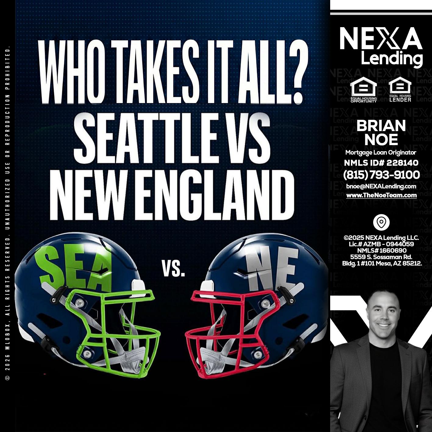 WHO TAKE IT ALL? - Brian Noe -Mortgage Loan Originator