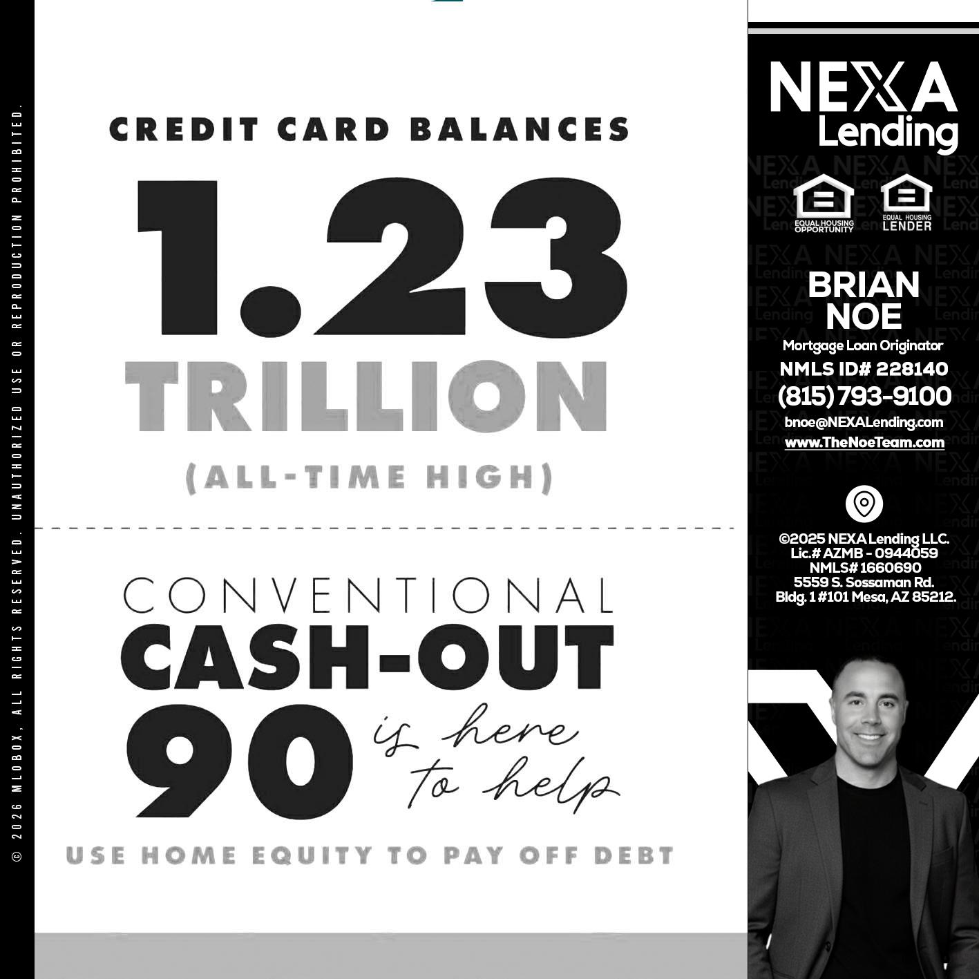 CREDIT CARD BALANCE - Brian Noe -Mortgage Loan Originator