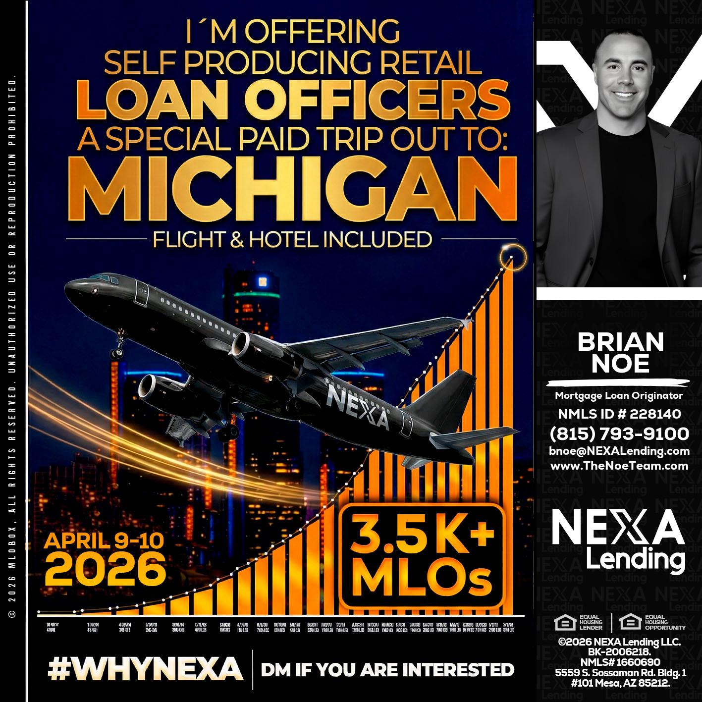 3.5K - Brian Noe -Mortgage Loan Originator