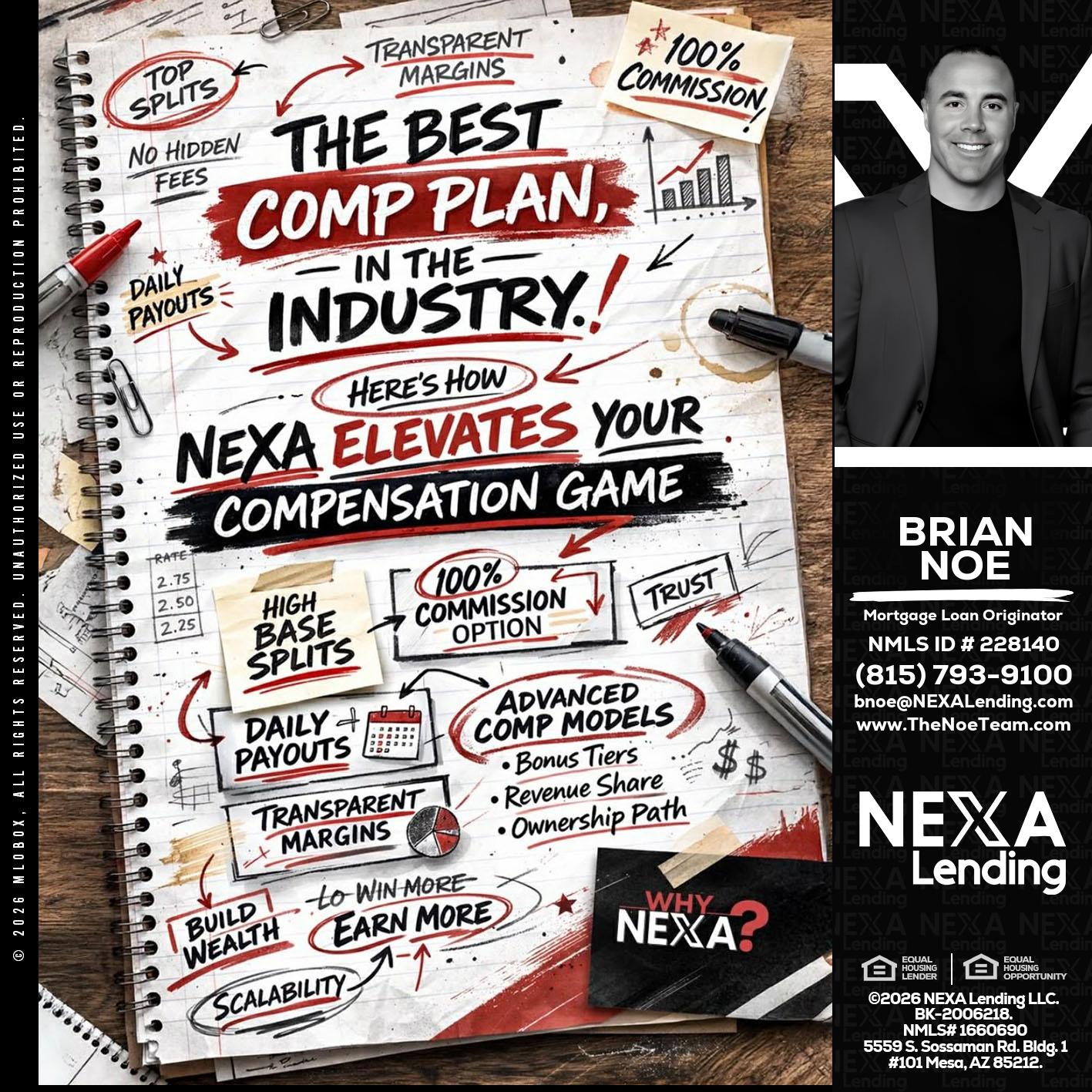 THE BEST COMP - Brian Noe -Mortgage Loan Originator