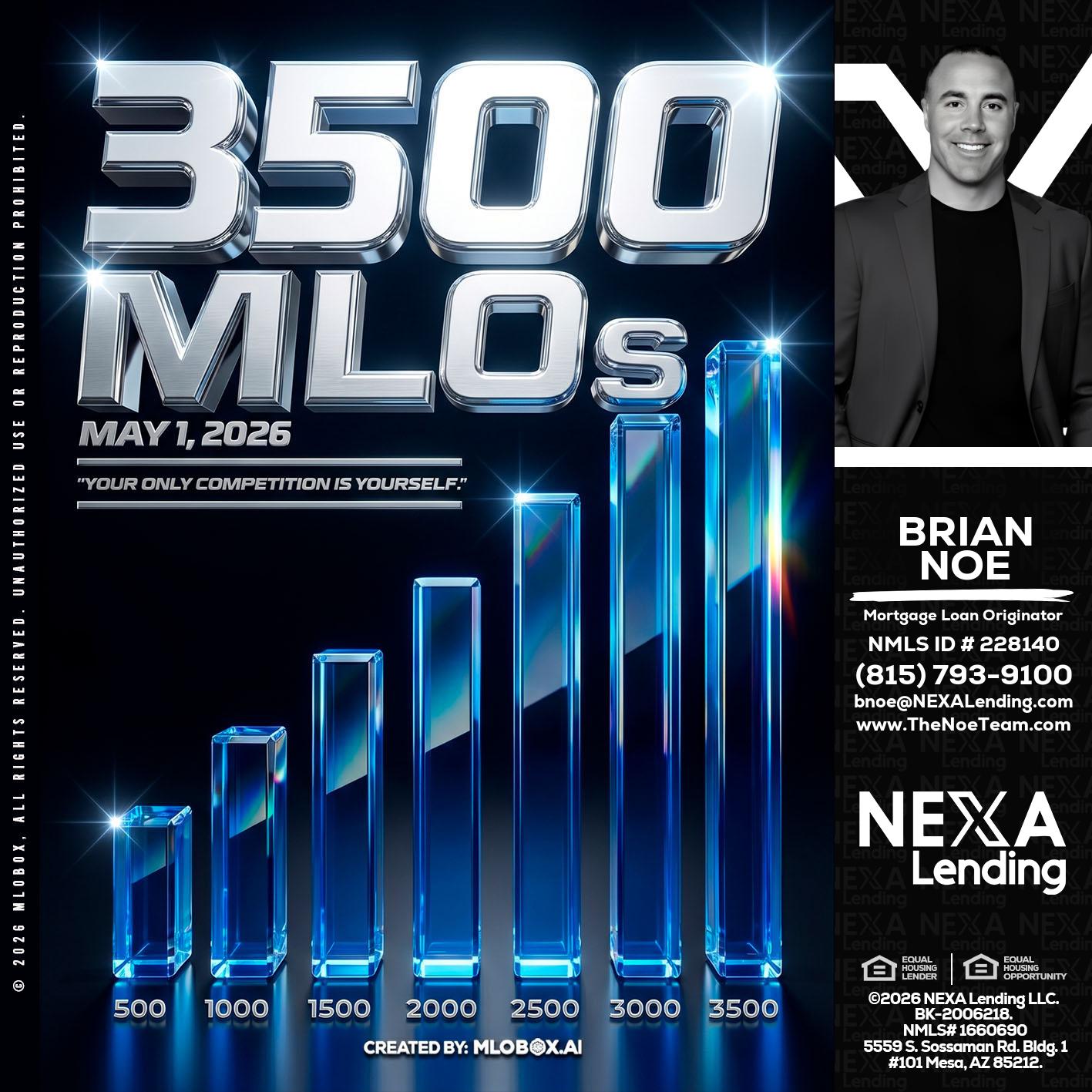 3500 MLOs - Brian Noe -Mortgage Loan Originator