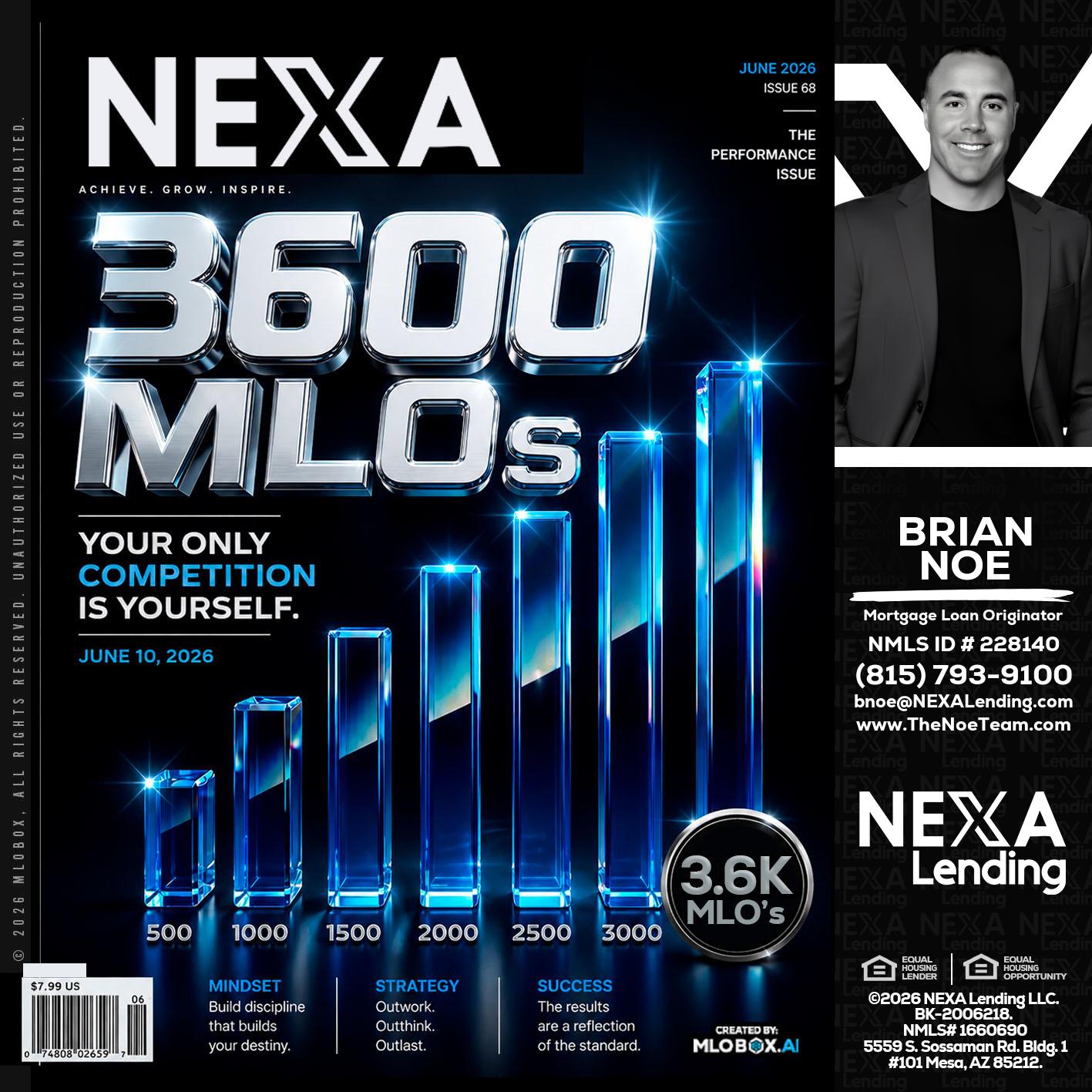3600 MLOs - Brian Noe -Mortgage Loan Originator