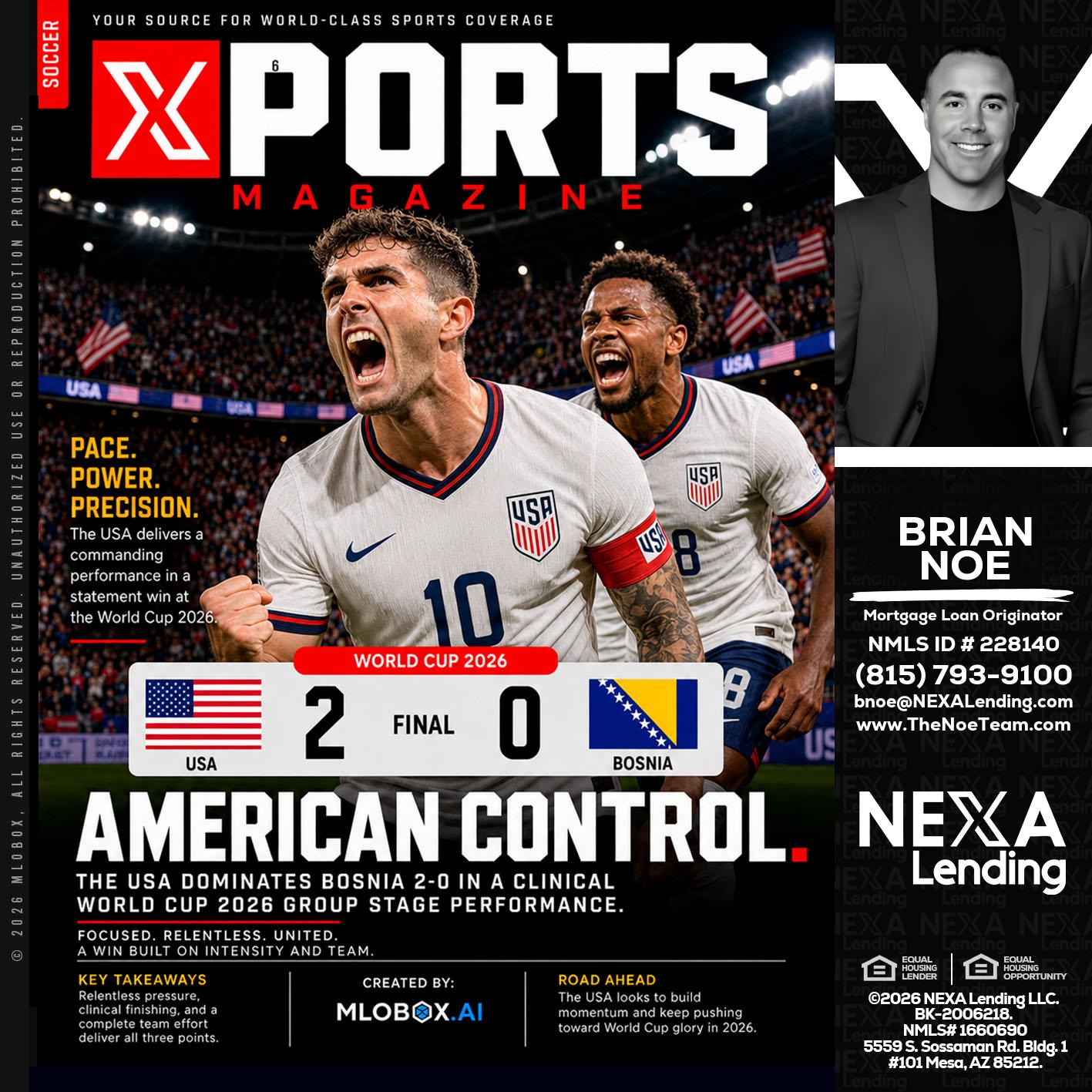 AMERICAN CONTROL - Brian Noe -Mortgage Loan Originator