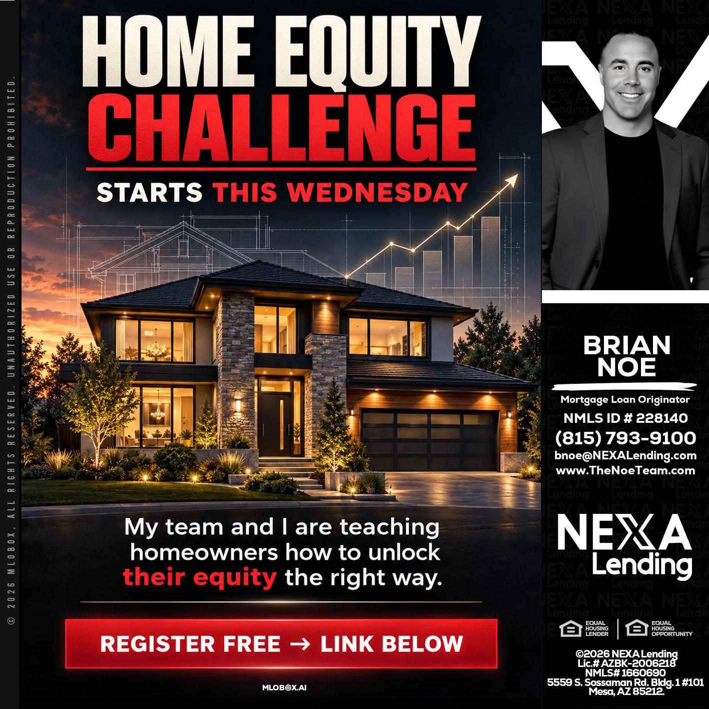 HOME EQUITY - Brian Noe -Mortgage Loan Originator