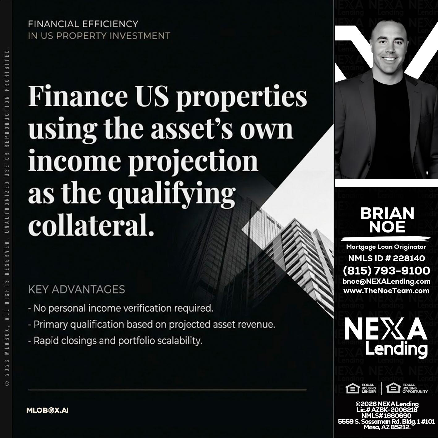 finance US - Brian Noe -Mortgage Loan Originator