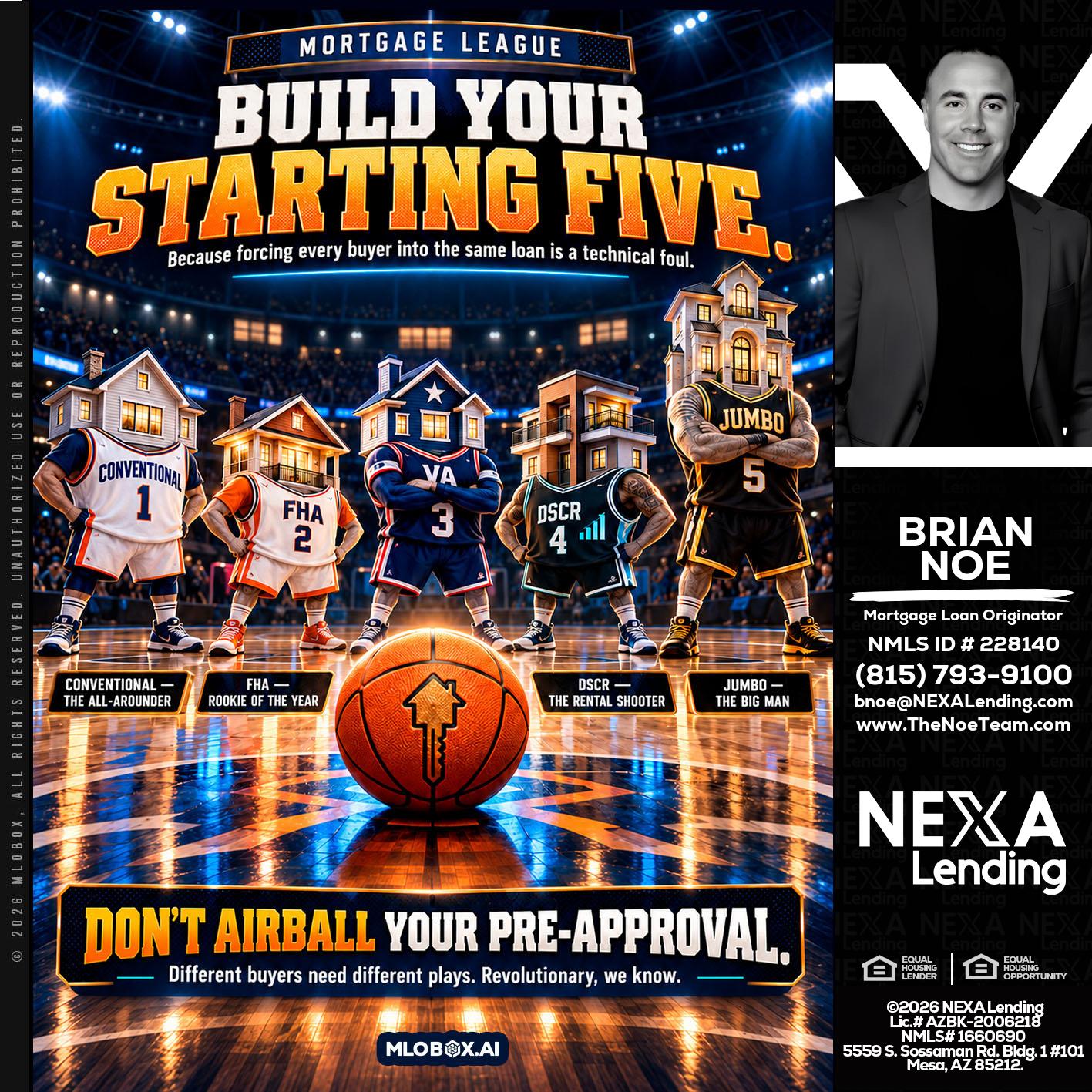 BUILD YOUR - Brian Noe -Mortgage Loan Originator