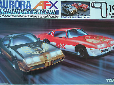 The Old Toy Guide - TOMY AURORA AFX MIDNIGHT RACERS TRANS AM SLOT
