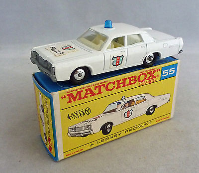 matchbox mercury police car
