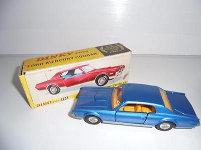 LG1023 DINKY TOYS GB MECCANO 174 1/43 Voiture Ford Mercury cougar bleu