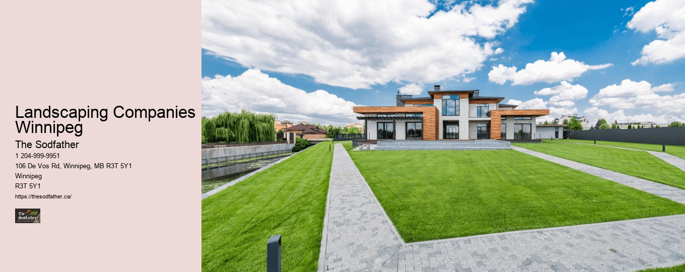 Landscaping Companies Winnipeg