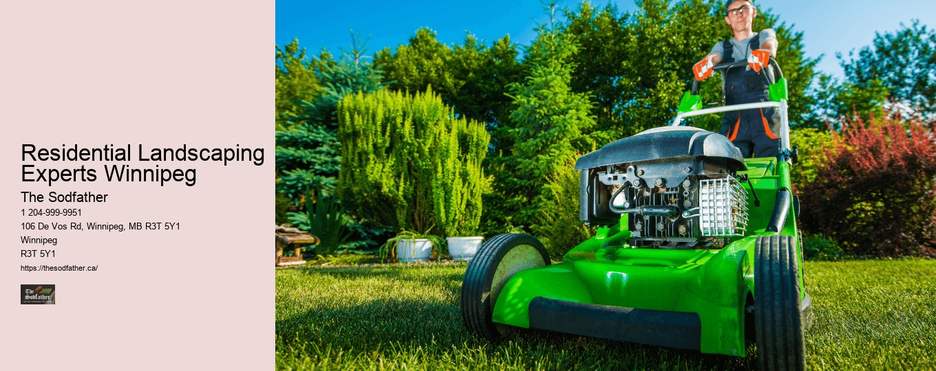 Residential Landscaping Experts Winnipeg