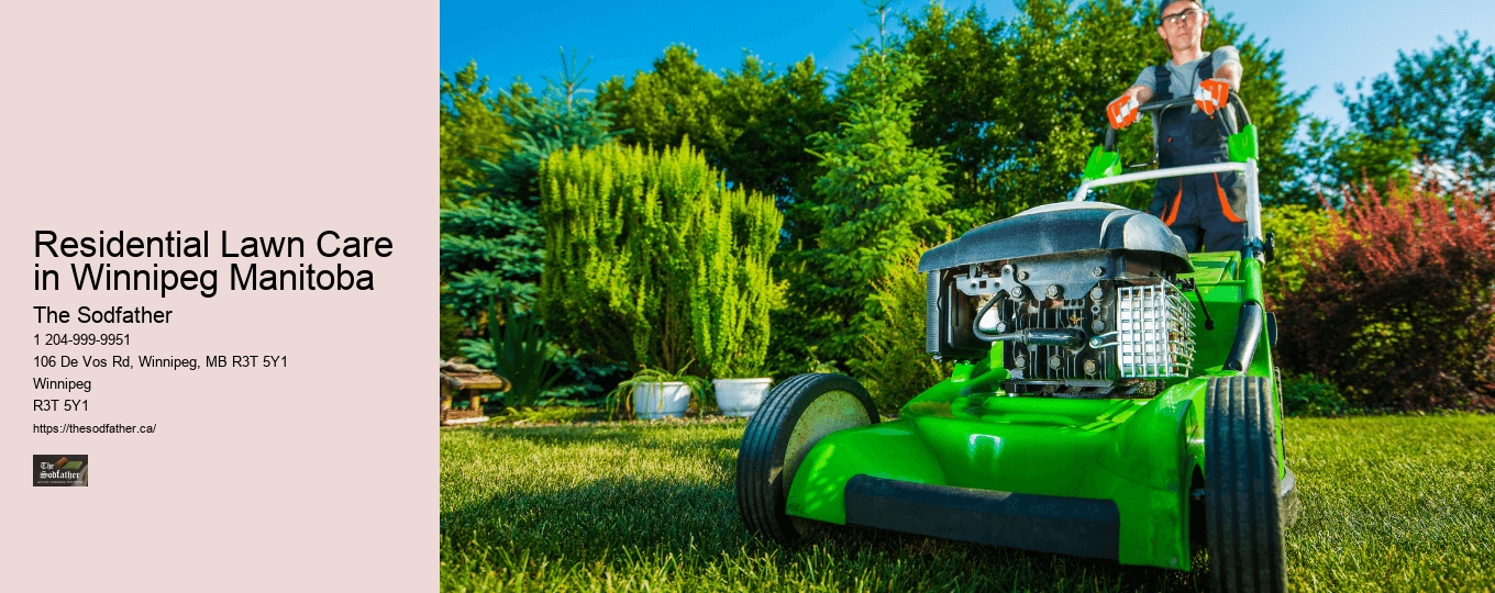 Residential Lawn Care in Winnipeg Manitoba