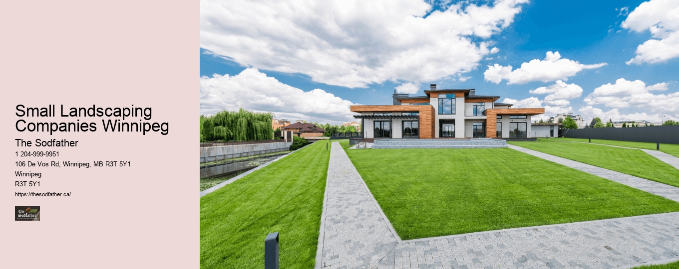 Small Landscaping Companies Winnipeg