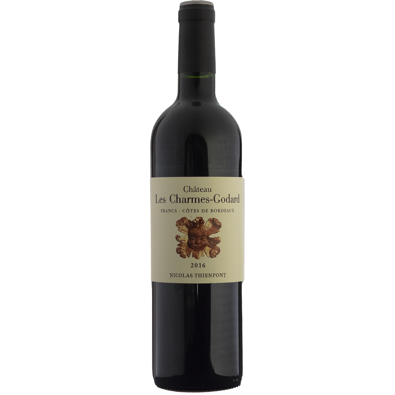 Château Les Charmes-Godard 2016 Francs Côtes de Bordeaux AOC 750ml Wine Bottle