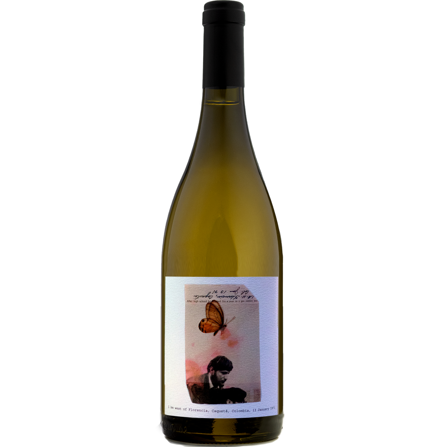 Eric Kent 2017 '1 KM West' Sonoma Coast Chardonnay 750ml Wine Bottle